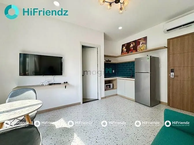 🏡Căn Hộ 1 Phòng Ngủ+1 Phòng Khách 45M2 Bancol Đầy Đủ Nội Thất Q3