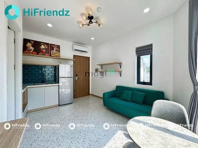 🏡Căn Hộ 1 Phòng Ngủ+1 Phòng Khách 45M2 Bancol Đầy Đủ Nội Thất Q3