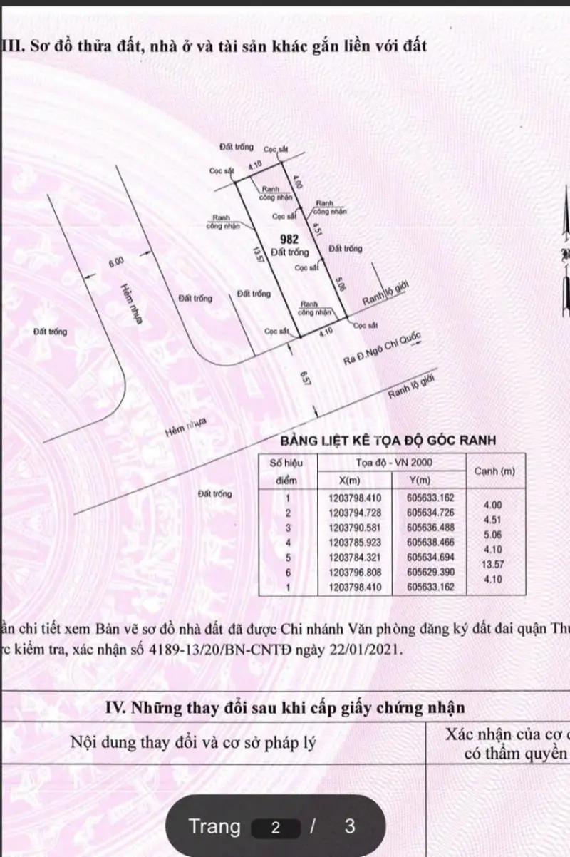 Cần Bán Lô Đất Thổ Cư Lô Đất Giá Rẻ Gần Kcn Linh Trung 2, Cách Chợ Đầu Mối 500M, Ngô Chí Quốc