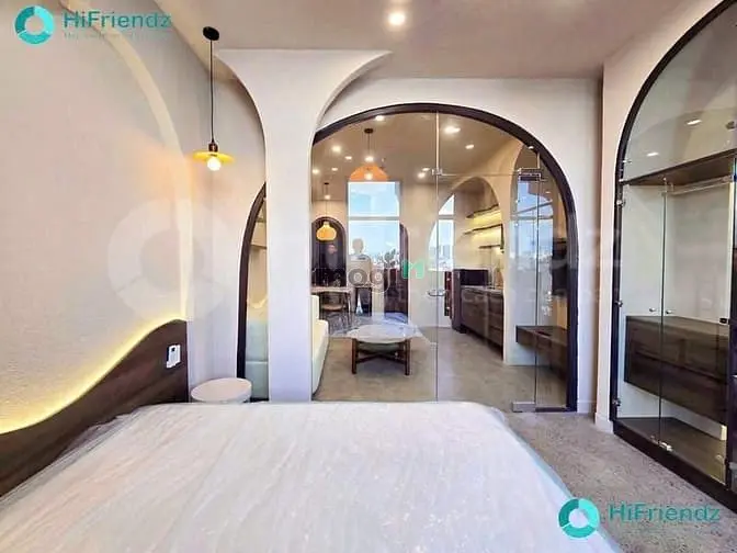 🏡Căn Hộ 1 Phòng Ngủ + 1 Phòng Khách 45M2 Bancol Gần Cầu Kênh Tẻ Q4