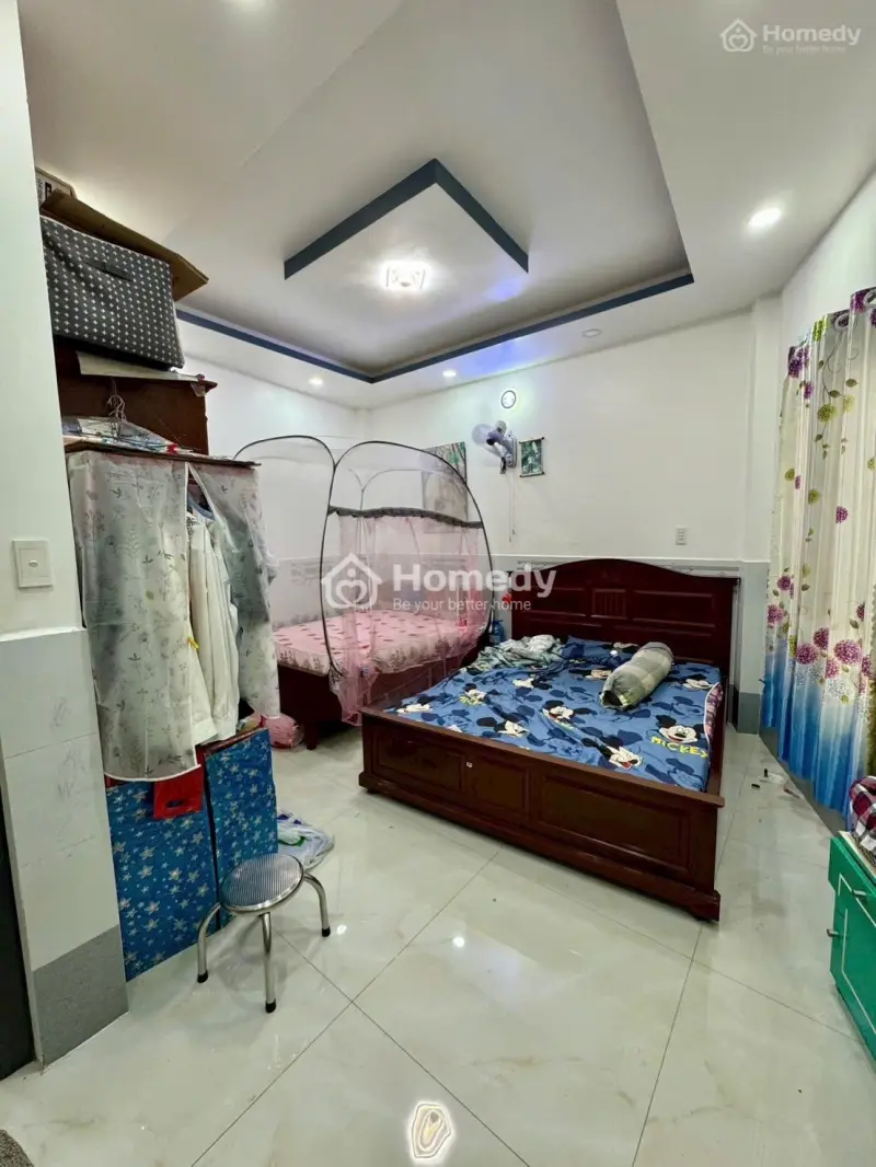 Nhà Sát Mt Điện Biên Phủ Q3, 40,2M2, 4 Tầng, Btct, Tiện Kinh Doanh, Mua Bán Làm Vp