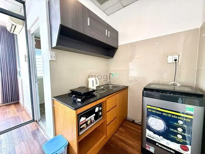 🏡Căn Hộ 1 Phòng Ngủ 40M2 Đầy Đủ Nội Thất Cửa Sổ Lớn Gần Bến Vân Đồn