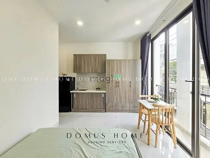 🏡Căn Hộ Studio_35M2_Bancol Đầy Đủ Nội Thất Mới Gần Cầu Ông Lãnh