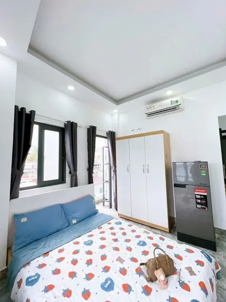 Căn Hộ 35M2 Full Nội Thất Cửa Sổ Ban Công Thoáng Sáng Ở Nơ Trang Long, Bình Thạnh - Lh: 0334998413