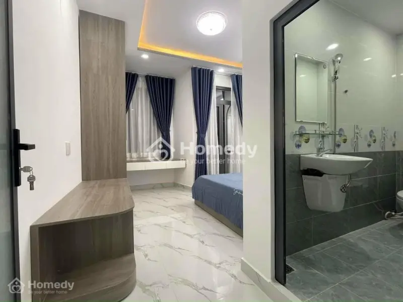 Qua Đài Loan Sinh Sống Bán Nhà 64M2,1 Trệt 2 Lầu,940 Triệu,Âu Dương Lân,P2,Quận 8,Hùng 0775069***