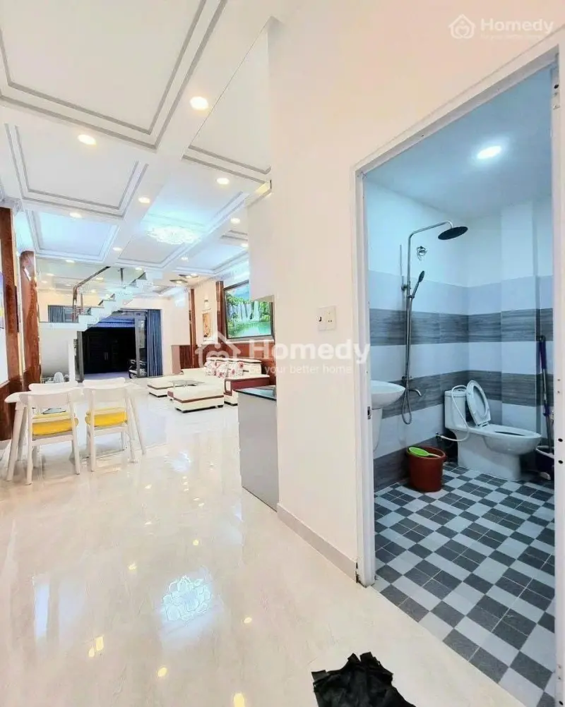 Chỉ Hơn 1 Tỷ Nhận Nhà, Số Còn Lại Bank Hỗ Trợ. Nhà 36M2 Lãnh Binh Thăng Xây 3 Tầng, Gần Sân Phú Thọ