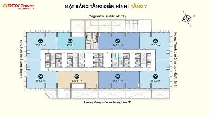 Toà Văn Phòng - Dịch Vụ Goldmark City