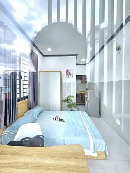 Cho Thuê Phòng Ngay Nguyễn Gia Trí_Ban Công Full Nội Thất Gần Ngã Tư Hàng Xanh, Q1,Q2