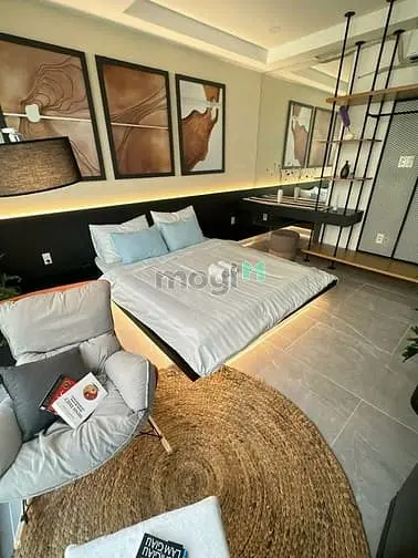 Trống Sẵn Studio View Kính Siêu Chill Full Nội Thất Ngay Cầu An Lộc