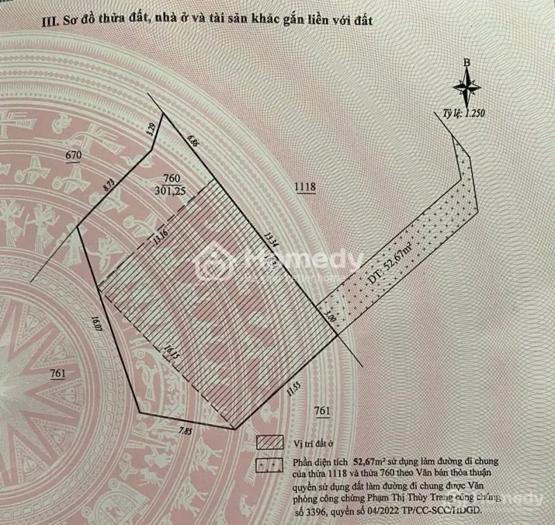 Bán Đất Ở Đường Hoàng Văn Thụ, Diện Tích 301.25M2, Phường Cam Ly - Đà Lạt (Phường 5 Cũ), Lâm Đồng