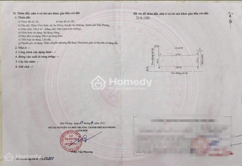 Bán Lô Góc 100M2 Vĩnh Khê An Đồng An Dương Hải Phòng