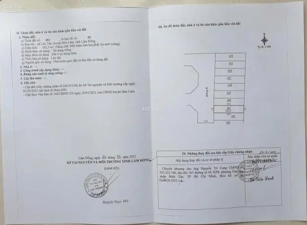 🏡Lô Đất 102M² Full Thổ Cư – Hạ Tầng Hoàn Chỉnh, Trung Tâm Bảo Lộc