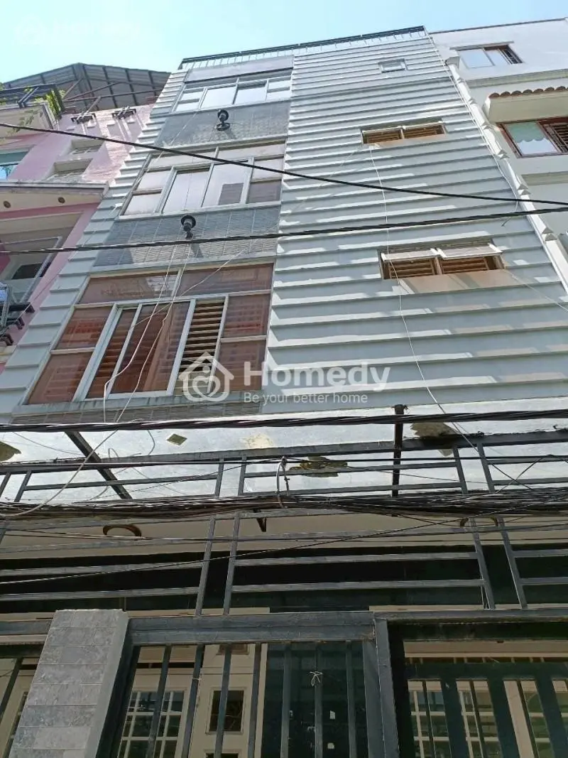 Bán Nhà Hxh Cmt8 Ngang 5.3M 4 Tầng Kiên Cố Có 8Pn Sát Mặt Tiền Gần Cv Lê Thị Riêng