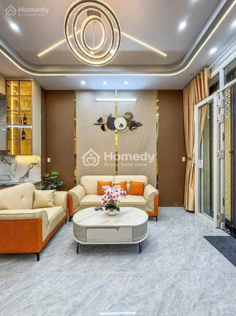 Bán Nhà 1 Lầu Mới Sửa Đẹp Gần Chợ Đông Thạnh – Hóc Môn, Sổ Hồng Riêng,123M2