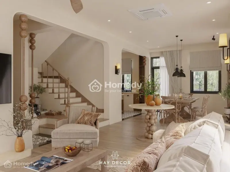 Cho Thuê Biệt Thự Song Lập Gs Zeitgeist Nhà Bè Nội Thất Cao Cấp