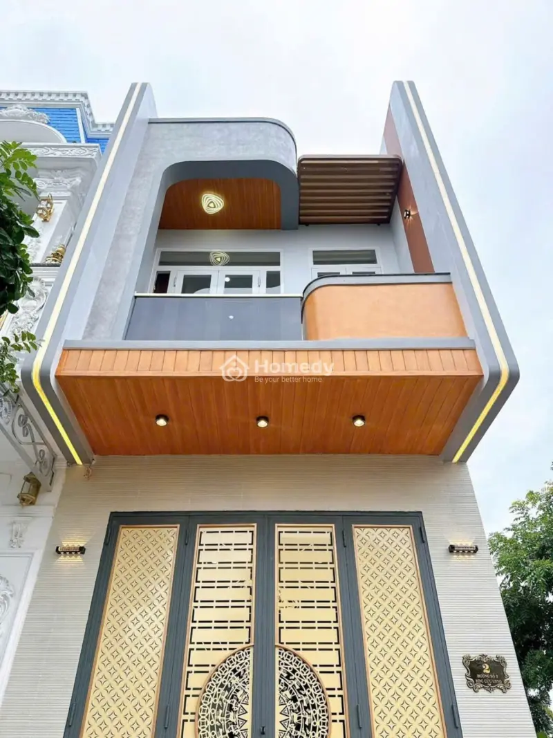 Bán Nhà 1 Lầu Mới Sửa Đẹp Gần Chợ Đông Thạnh – Hóc Môn, Sổ Hồng Riêng,123M2