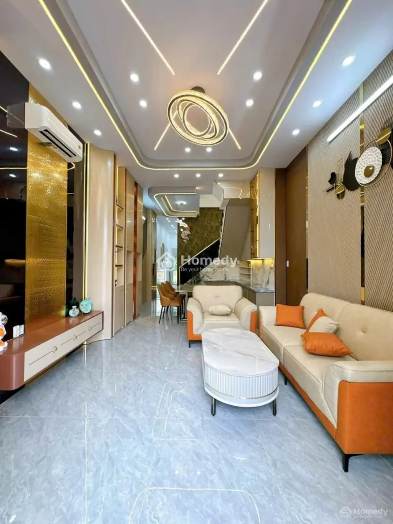 Bán Nhà 1 Lầu Mới Sửa Đẹp Gần Chợ Đông Thạnh – Hóc Môn, Sổ Hồng Riêng,123M2