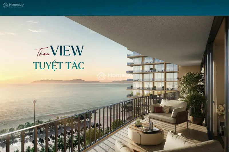 Căn Hộ Cao Cấp 2Tỷ9 Ngay Mặt Biển Mỹ Khê The Soleil Đà Nẵng , Sở Hữu Đẳng Cấp - Chiết Khấu Cao