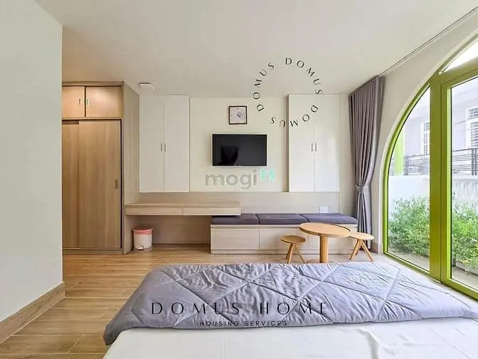 🏡Căn Hộ 1 Phòng Ngủ Đầy Đủ Nội Thất 40M2 Bancong Ngay Bến Vân Đồn Q1