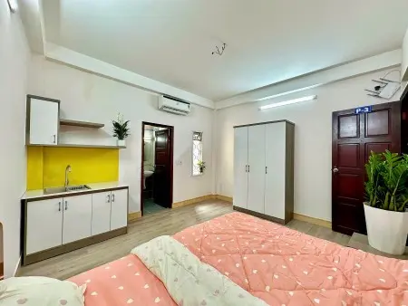 Căn Hộ Studio Full Nội Thất Gần Ga T3 Ngay Trung Tâm Quận Tân Bình Gần Etown Cong Hoa Cong Vien Hoan