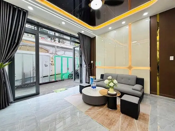 Bán Nhà Xây Mới Hẻm 3M Sát Hxt Phạm Văn Chiêu, P.14, 4,5 X11 Giá 5.85