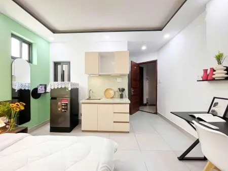 Nhanh Tay Chốt Ngay Căn Hộ 1Pn Full Nội Thất, Nhà Thang Máy, Bảo Vệ 24/7