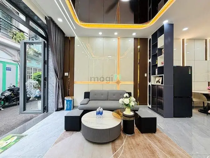 Bán Nhà Xây Mới Hẻm 3M Sát Hxt Phạm Văn Chiêu, P.14, 4,5 X11 Giá 5.85