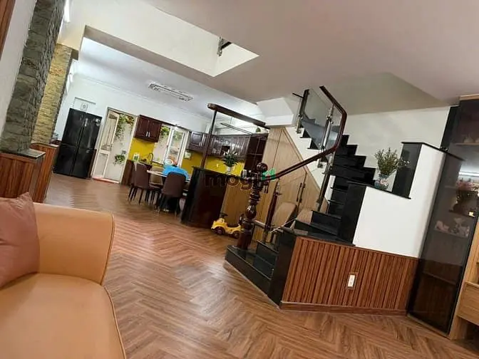 💯 Đối Diện Cv🍃🌿Nhà Đẹp Khu Ao Sen 5X20M 1 Hầm 4 Tầng Cách Aeon 1P