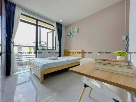 Cho Thuê Phòng Studio – Ni Sư Huỳnh Liên, Phường 10, Tân Bình – Ban Công Lớn, Chung Cư Etown