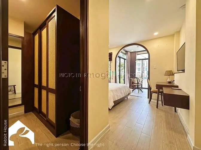 🏡Căn Hộ 1 Phòng Ngủ Đầy Đủ Nội Thất 45M2 Bancol Ngay Hoàng Sa Q1