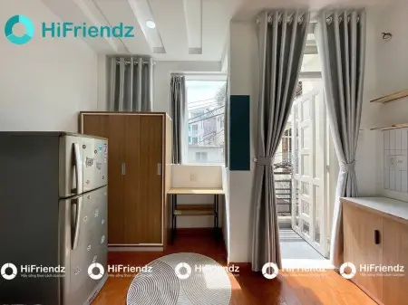 Cho Thuê Phòng Mới Xây Ngay Khu Phan Xích Long, Ban Công, Full Nội Thất Giá Chỉ 5Xxx