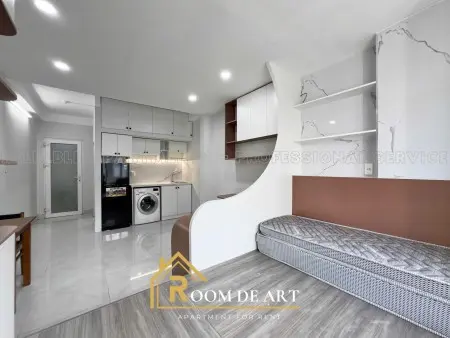 Căn Hộ Có Ban Công - Máy Giặt Riêng Full Nội Thất – Đường Cộng Hoà Ngay Sân Bay Tân Sơn Nhất - Qtb