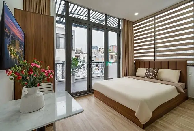 🏡Căn Hộ 1 Phòng Ngủ Đầy Đủ Nội Thất 40M2 Bancol Ngay Cống Quỳnh Q1