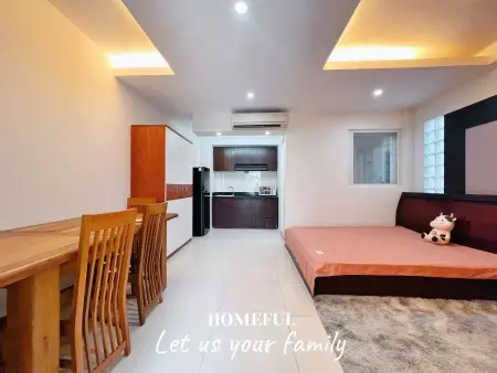 Căn Hộ 1Pn Rộng 40M2 Cửa Sổ Lớn Ngay Trung Tâm Quận Tân Bình Gần Ga T3 Cv Hoàng Văn Thụ Khu K300