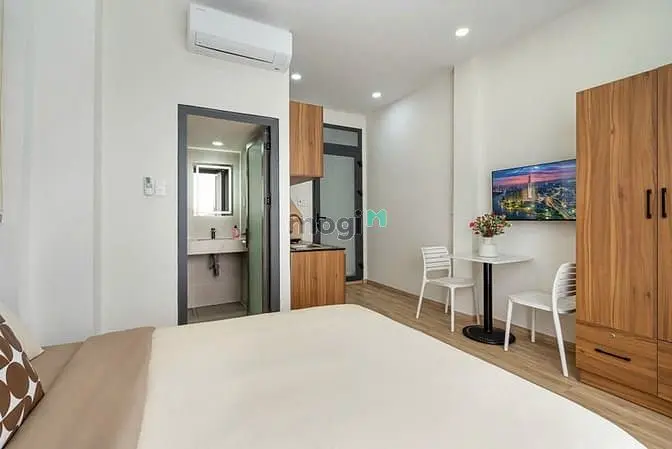 🏡Căn Hộ 1 Phòng Ngủ Đầy Đủ Nội Thất 40M2 Bancol Ngay Cống Quỳnh Q1