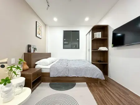 Cho Thuê Căn Hộ Full Nội Thất Nằm Trên Trần Hưng Đạo, Ngay Trung Tâm Quận 5