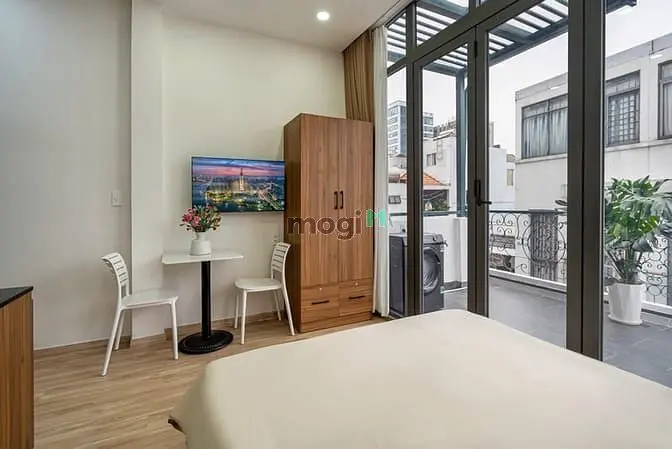 🏡Căn Hộ 1 Phòng Ngủ Đầy Đủ Nội Thất 40M2 Bancol Ngay Cống Quỳnh Q1