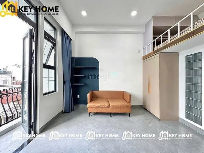 Duplex Ban Công Full Nội Thất Cao Cấp Ngay Mặt Tiền An Nhơn