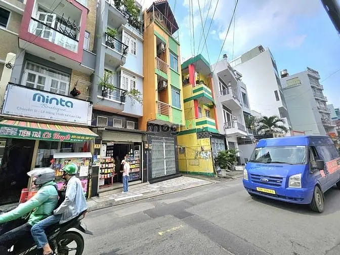 Nhà Mặt Tiền Đẹp Đường Tân Hải – Gần Etown Cộng Hòa, 3X12M, 4 Tầng