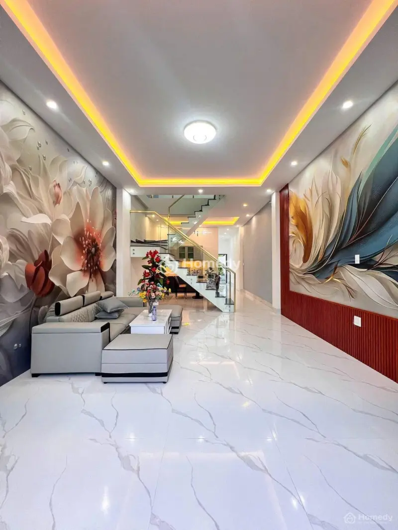 Ngân Hàng Phát Mãi - 950 Triệu - Nhà Đường Nguyễn Cửu Phú, Tân Kiên, Bình Chánh - Sổ Hồng Riêng