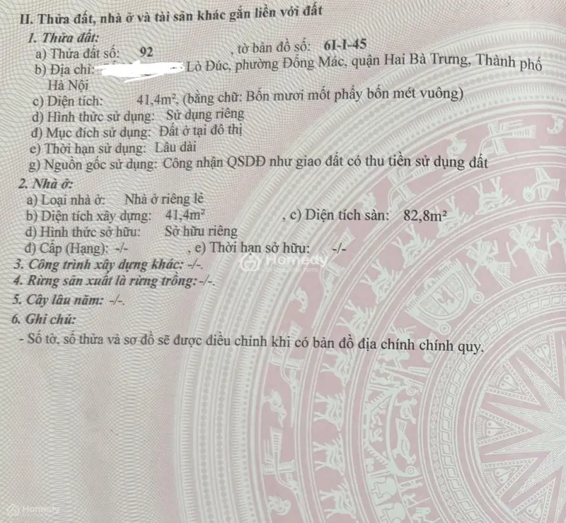 Chính Chủ Bán Nhà Ngõ 180 Lò Đúc - Cách Hồ Gươm Nhỉnh 2Km
