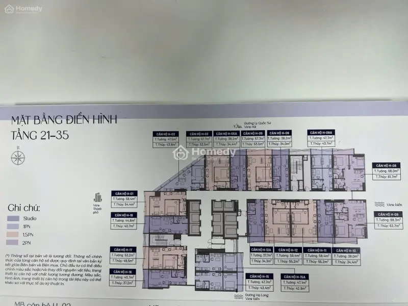 Cắt Lỗ Sâu Căn Hộ Mặt Biển Bãi Cháy Hạ Long. S:55 M Giá 3,1 Tỷ Nhận Nhà Luôn!