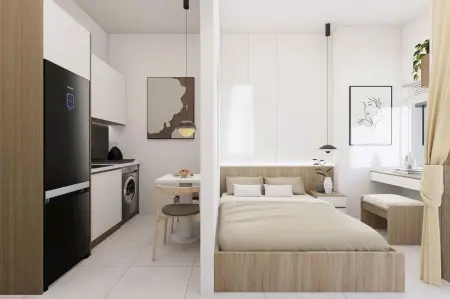 Phòng Trọ 32M² – Full Nội Thất – Ban Công Thoáng