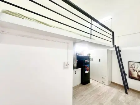 Phòng Gác Mới 100% Đầy Đủ Nội Thất Mặt Tiền Quận 4