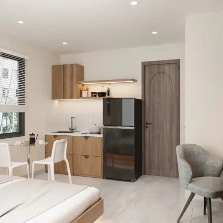 Khai Trương Căn Hộ Mới – Full Nội Thất Cao Cấp Ban Công – Cửa Sổ Thoáng Sáng – Máy Giặt Riêng - Qtb