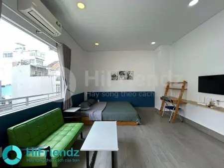 Cho Thuê Studio Full Nội Thất – Lý Chính Thắng, Quận 3 – Vào Ở Ngay - Gần Cv Tao Đàn - Chợ Bến Thành