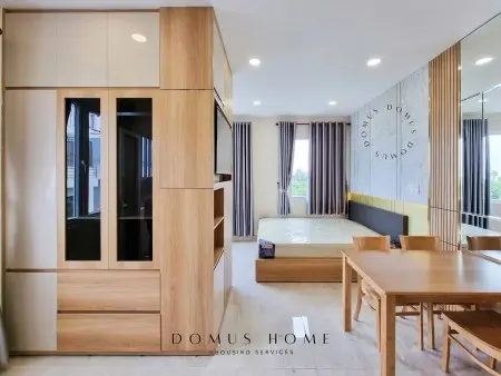 Trống Căn Hộ Mini Tách Bếp - Cửa Sổ Ngập Tràn Ánh Sáng - Rộng 40M2 Ngay Quận 7 Đây Ạ