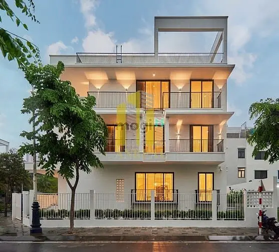 Biệt Thự Căn Góc Đẹp Hiện Đại Hầm 3 Lầu – Khu Đảo Kim Cương