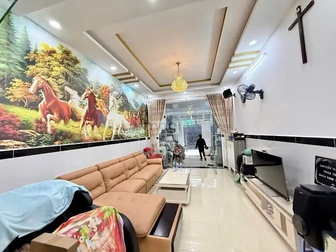 Nhà Lâm Thị Hố 72M2 3 Tầng 5 Tỷ 9 P.tân Chánh Hiệp Quận 12 Cũ.