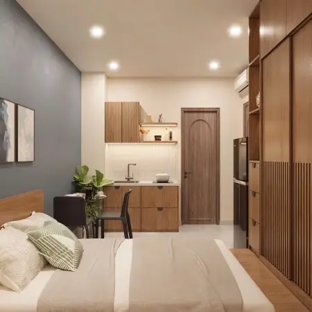 Khai Trương Căn Hộ Mới – Full Nội Thất Cao Cấp Ban Công – Cửa Sổ Thoáng Sáng – Máy Giặt Riêng - Qtb